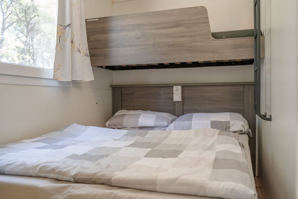 korcula camping camp potirna mobile home3 bedroom1 03 1024x683 - Photo Gallery