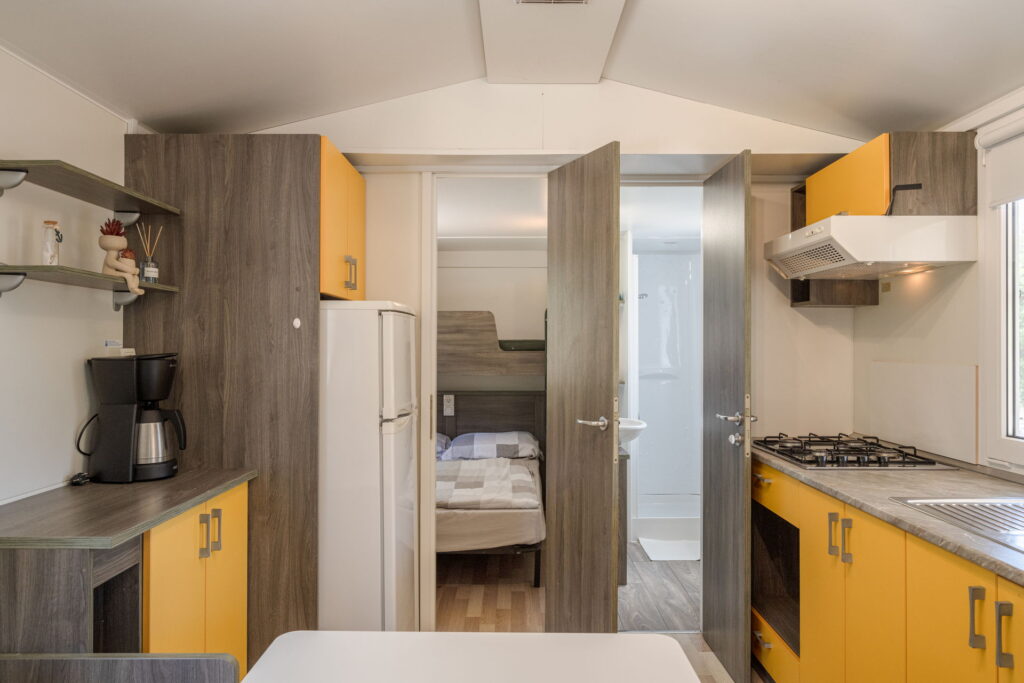 korcula camping camp potirna mobile home3 kitchen livingroom 03 1024x683 - Photo Gallery